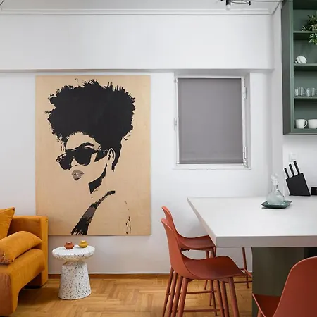 Apartment H Experience - Funky 1bd In Vibrant Nea Smirni *